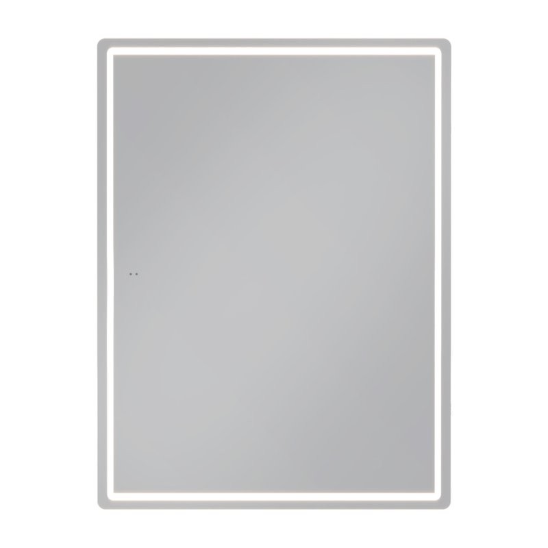 Зеркало-шкаф Vigo Geometry Comfort 60 с подсветкой и антизапотевателем, белый