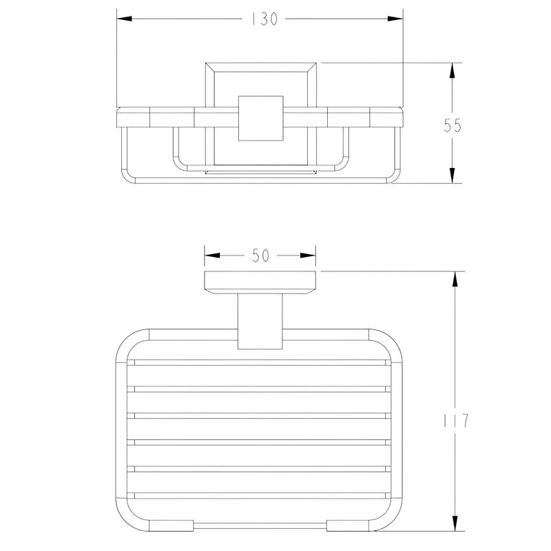 Мыльница Fashun A26 A2602-1 + Стакан Fashun A26 A2606 хром