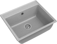 Комплект Мойка GranFest Vertex GF-V-580 серая + Смеситель MEGA Mega