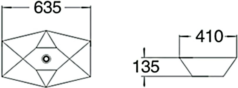 Накладная раковина SantiLine SL-1059
