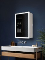 Зеркало в ванную с шкафом AQUAme AQM9201 60x80 Зеркало в ванную с шкафом AQUAme AQM9201 60x80