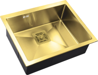 Комплект Мойка Zorg Inox PVD SZR-5844 bronze + Измельчитель Inox D