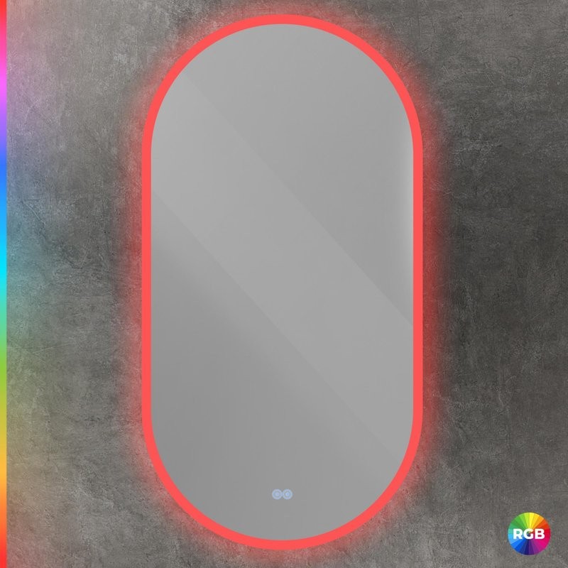 Зеркало Cezares Ellisse 55 с подсветкой