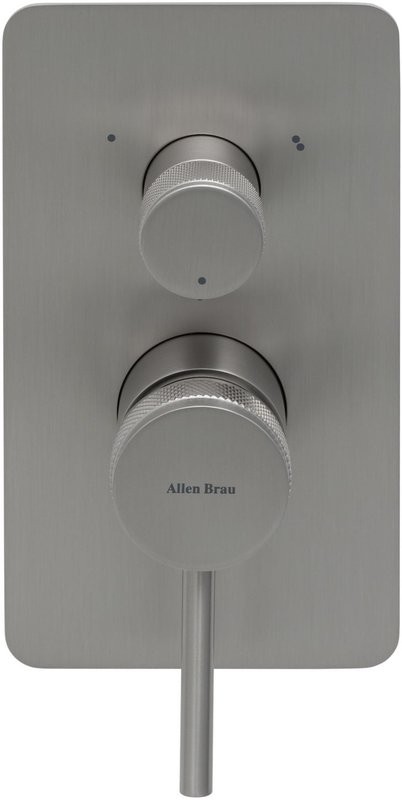 Встраиваемый смеситель для душа и ванны Allen Brau Priority 5.31A11-BN С ВНУТРЕННЕЙ ЧАСТЬЮ, брашированный никель