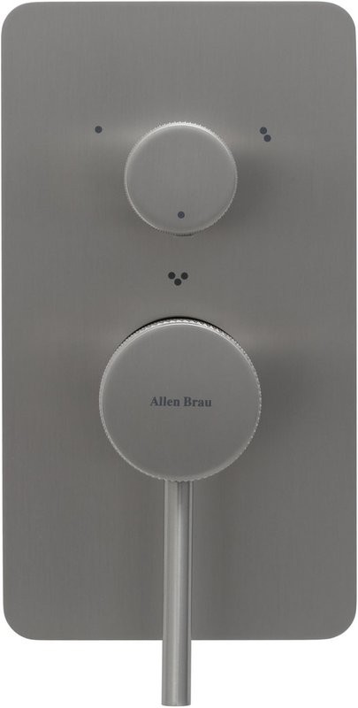Встраиваемый смеситель для душа и ванны Allen Brau Priority 5.31A11-BN С ВНУТРЕННЕЙ ЧАСТЬЮ, брашированный никель