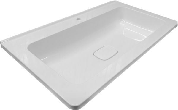 Мебельная раковина Эстет Каре 80 Люкс