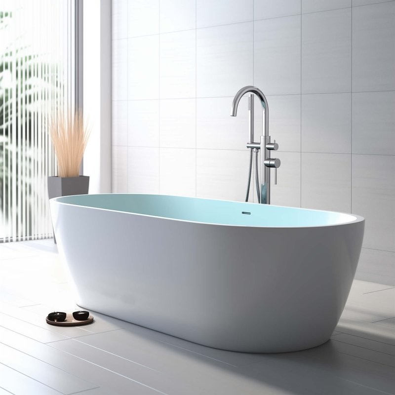 Напольный смеситель для ванны с душем AQUATEK Европа AQ1345CR хром