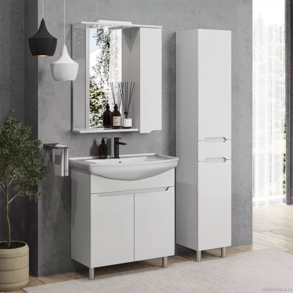 Зеркало SanStar Bianca 70 белое