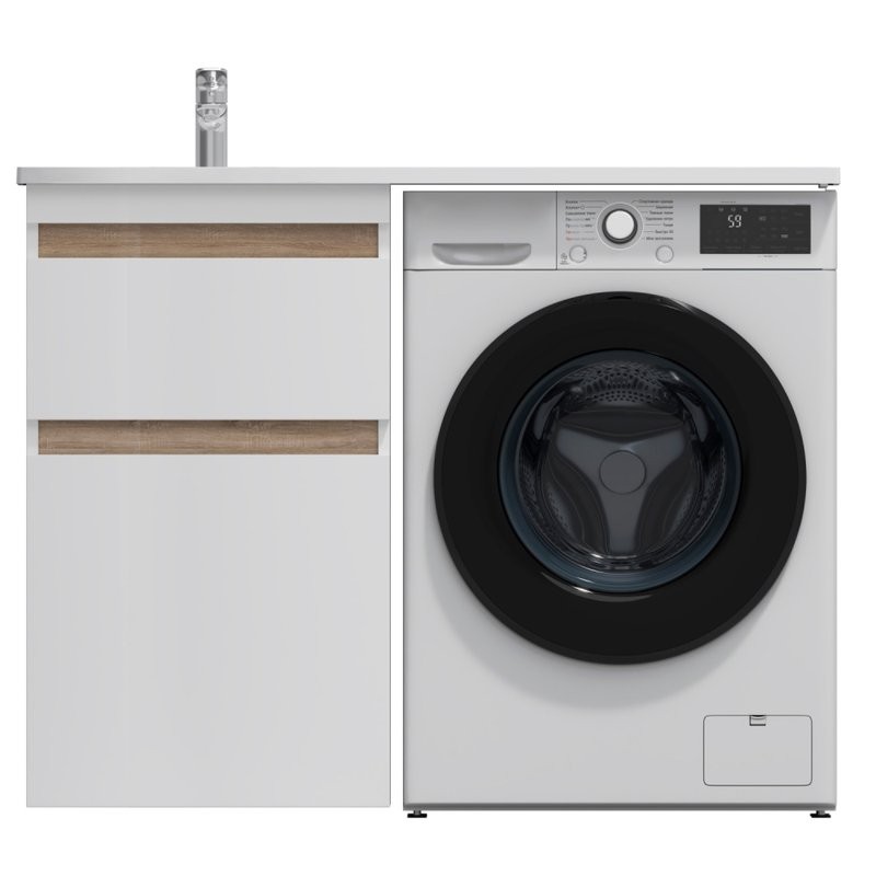 Тумба с раковиной AM.PM X-Joy 60 L под узкую стиральную машину
