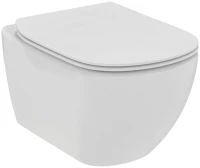 Комплект  Унитаз подвесной Ideal Standard Tesi T536001 с микролифтом + Система инсталляции для унитазов Grohe Rapid SL 38772001, 3 в 1 с кнопкой смыва