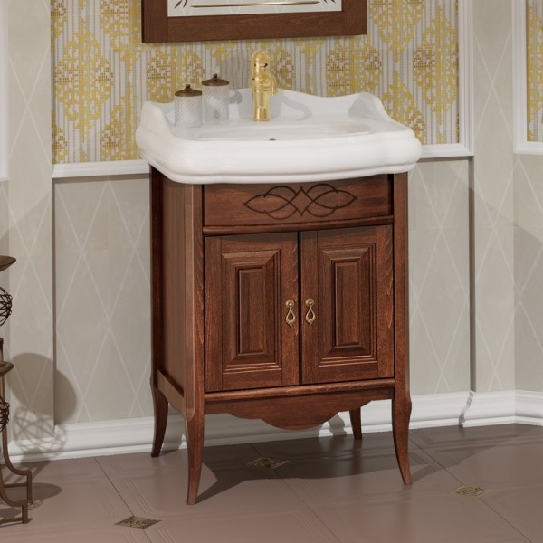 Тумба под раковину Opadiris Лоренцо 60 светлый орех