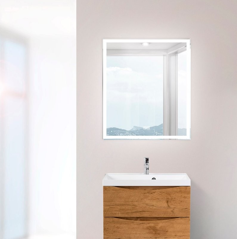 Зеркало BelBagno SPC-GRT-700-800-LED-TCH-WARM с подсветкой и подогревом