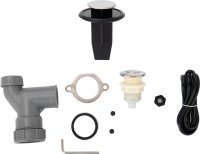 Комплект Мойка D&K DKS415006 графит + Измельчитель Status ECO 75