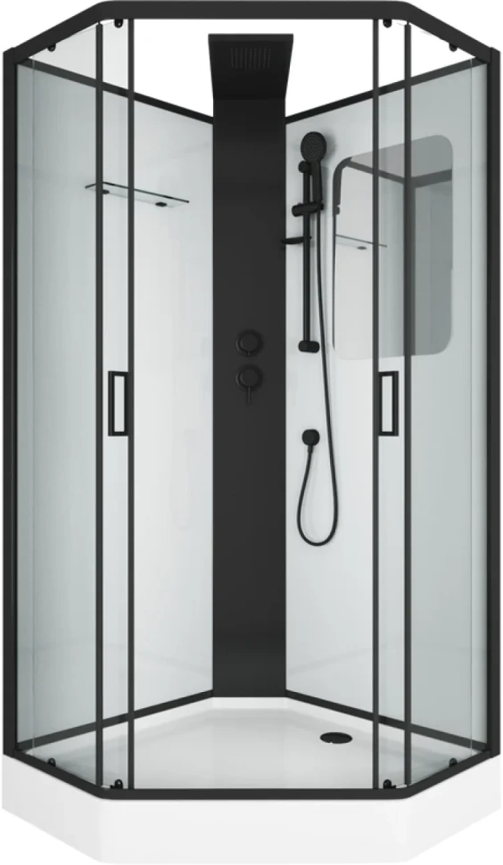 Душевая кабина Grossman Elegance GR251D 90х90 см, без крыши