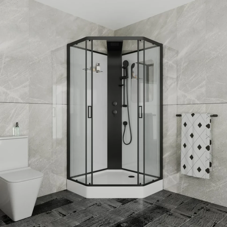 Душевая кабина Grossman Elegance GR251D 90х90 см, без крыши