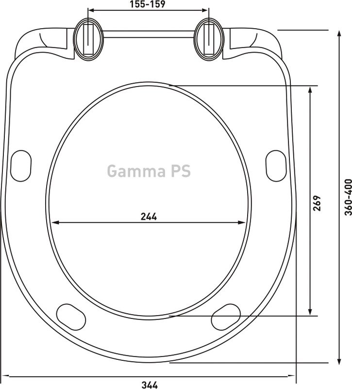 Комплект Унитаз подвесной Berges Gamma PS безободковый, с микролифтом + Инсталляция Atom Line 410 с кнопкой смыва белая, хром глянец