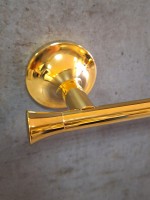 Держатель для полотенец AltroBagno Corposso 081313 Gl золото Держатель для полотенец AltroBagno Corposso 081313 Gl золото