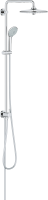 Душевой комплект Смеситель Grohe BauEdge 23604001 + Стойка Euphoria 27421002