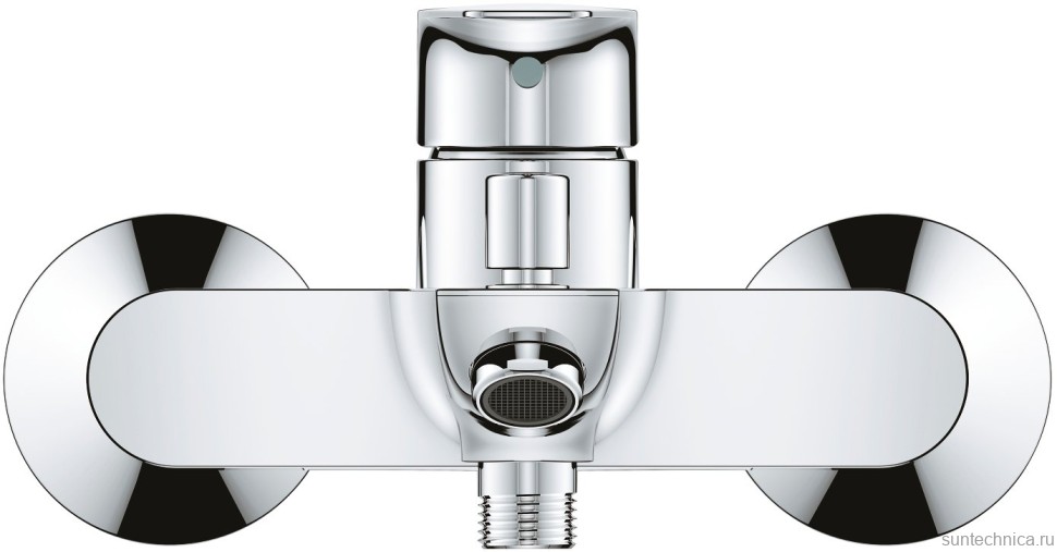 Душевой комплект Смеситель Grohe BauEdge 23604001 + Стойка Euphoria 27421002