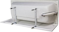 Акриловая ванна 1MarKa Elegance 150x70 см, пристенная, белая, на ножках