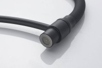 Смеситель для кухни Shevanik S743H-3 с гибким изливом, черный