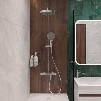 Душевая стойка STWORKI Лерум S04170CR хром