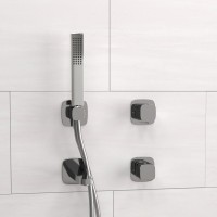Встраиваемый смеситель для душа и ванны Wasserkraft Naab A8651.312.314.326.087.103 С ВНУТРЕННЕЙ ЧАСТЬЮ, хром