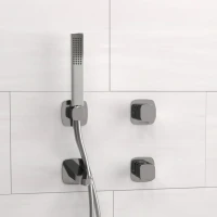 Встраиваемый смеситель для душа и ванны Wasserkraft Naab A8651.312.314.326.087.103 С ВНУТРЕННЕЙ ЧАСТЬЮ, хром