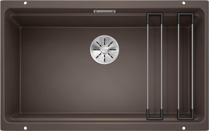 Комплект Мойка Blanco Etagon 700-U кофе + Смеситель Grohe Eurosmart