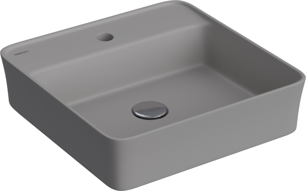 Накладная раковина Berges Ego SL 45x45 матовая серая