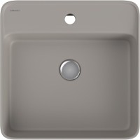 Накладная раковина Berges Ego SL 45x45 матовая серая