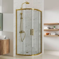 Душевой уголок Kubele DE018 RL-CLN-BR 95х95 Душевой уголок Kubele DE018 RL-CLN-BR 95х95