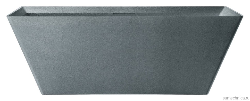 Ванна из искусственного камня AltroBagno Francesca 090102 170x75 см, отдельностоящая, на ножках, с донным клапаном, с подголовником