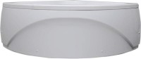 Акриловая ванна Aquanet Vitoria 00205371 135x135 см, угловая, пристенная, белая, четверть круга, с каркасом, с сиденьем