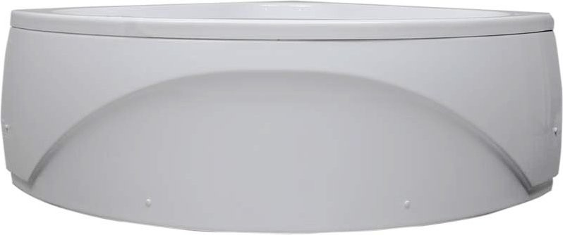 Акриловая ванна Aquanet Vitoria 00205371 135x135 см, угловая, пристенная, белая, четверть круга, с каркасом, с сиденьем
