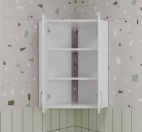 Шкаф Style Line Эко Стандарт 45 угловой, белый