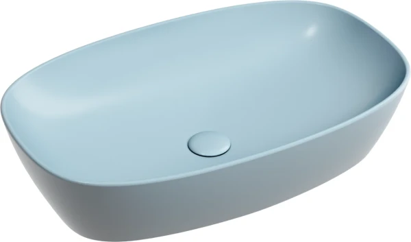 Накладная раковина Ceramicanova Element CN6049ML голубая матовая