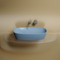 Накладная раковина Ceramicanova Element CN6049ML голубая матовая