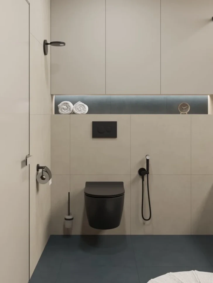 Ершик для унитаза DEKOR BANYO Alina Black A40 6009 04