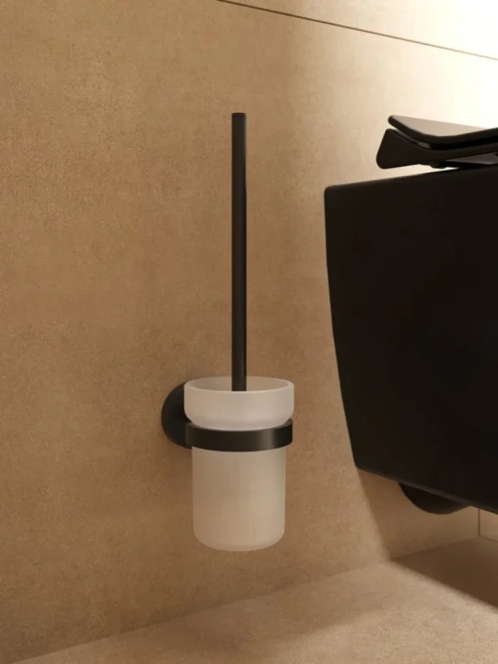 Ершик для унитаза DEKOR BANYO Alina Black A40 6009 04