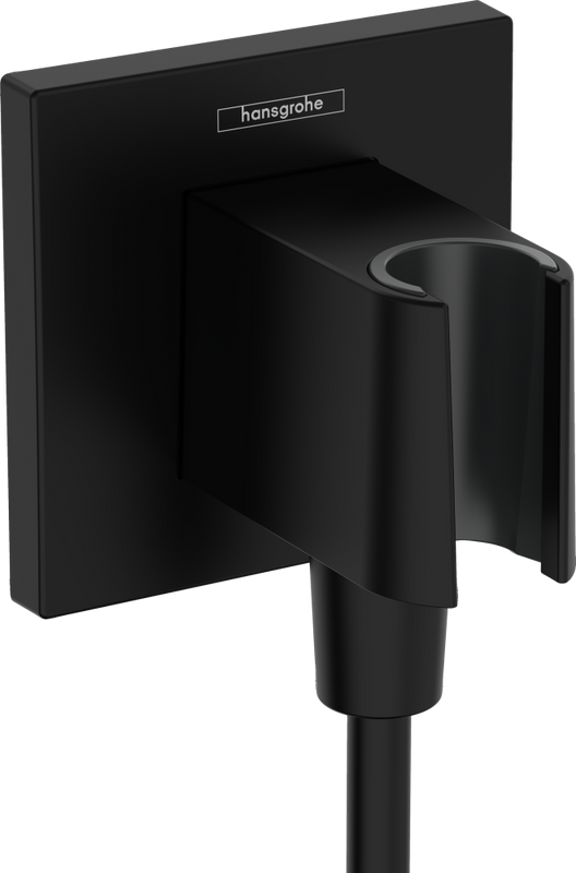 Шланговое подключение Hansgrohe FixFit Porter E 26889670 матовый черный