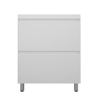 Тумба с раковиной Style Line Манхэттен 70 напольная, белая, раковина Andrea Classic 70