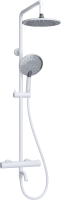 Душевая стойка Wasserkraft Mindel 8500 A188.067.059.WM Thermo с термостатом, белая