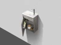 Мебель для ванной комнаты BelBagno Pietra Mini 46 L stucco cemento