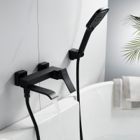 Смеситель для ванны с душем Shevanik S4002H черный