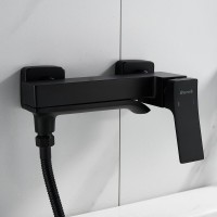 Смеситель для ванны с душем Shevanik S4002H черный