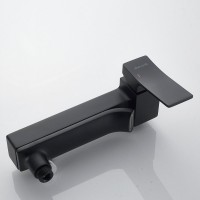 Смеситель для ванны с душем Shevanik S4002H черный