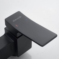 Смеситель для ванны с душем Shevanik S4002H черный