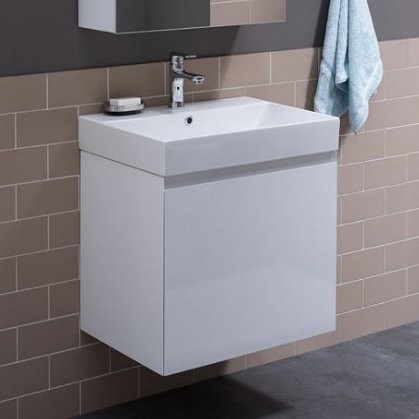 Тумба под раковину Aquanet Йорк 60 белая