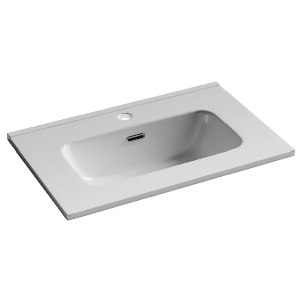 Раковина накладная Ceramicanova Compact 610x395x170, белый, CN7025